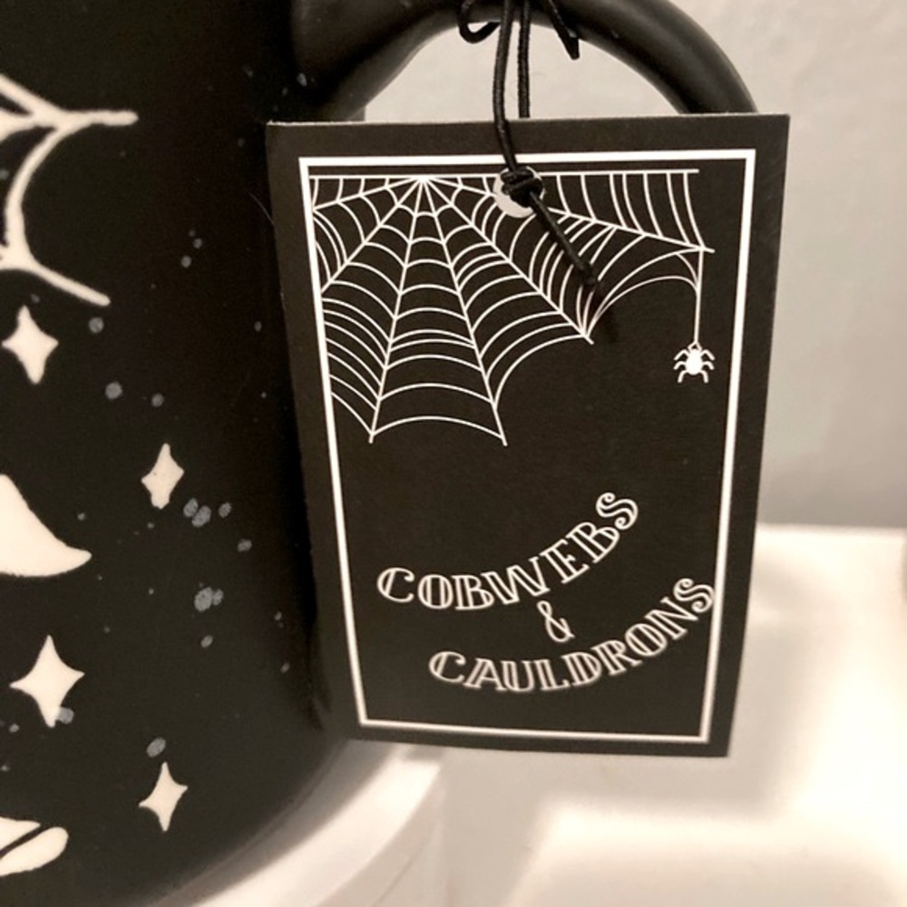 Cobwebs and Cauldrons Halloween Ghosts Coffee Mug - Picture 6 of 8